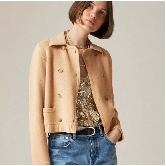 J Crew Marielle Crop Cardigan - Picture 2 of 7